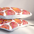 Sun Rays - Red & Orange Pillow Sham Gallery Image 3