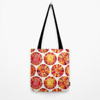 Sun Rays - Red & Orange Tote Bag Gallery Image 2
