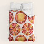 Sun Rays - Red & Orange Comforter Gallery Image 6