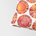 Sun Rays - Red & Orange Pillow Sham Gallery Image 4