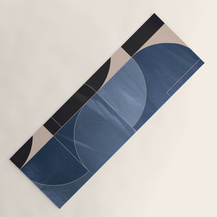 Minimal Geometric Shapes 218 Yoga Mat Gallery Image 1