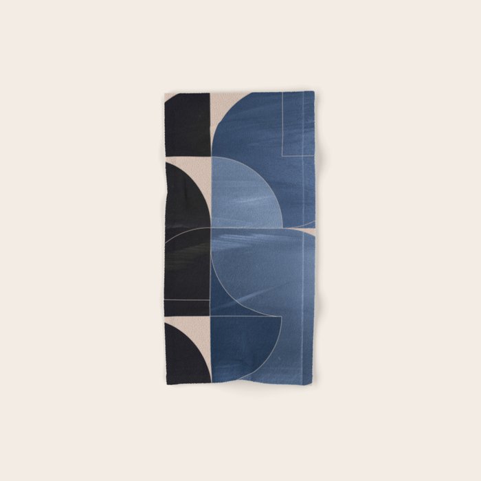 Minimal Geometric Shapes 218 Bath Towel Gallery Image 1
