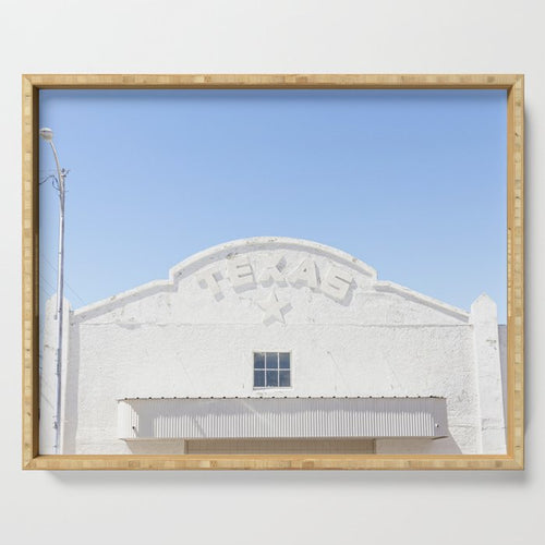 Marfa Texas Star X Marfa Texas Photography Serving Tray Gallery Image 1