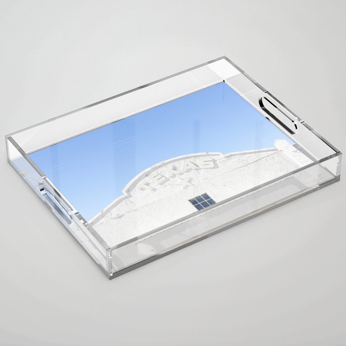 Marfa Texas Star x Marfa Texas Photography Acrylic Tray Gallery Image 1