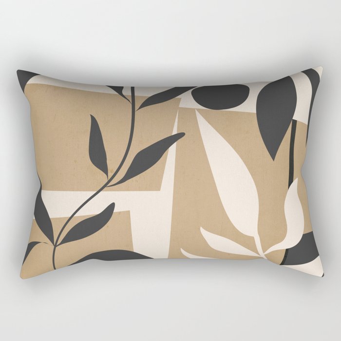 Abstract Foliage 2 Rectangular Pillow Gallery Image 1