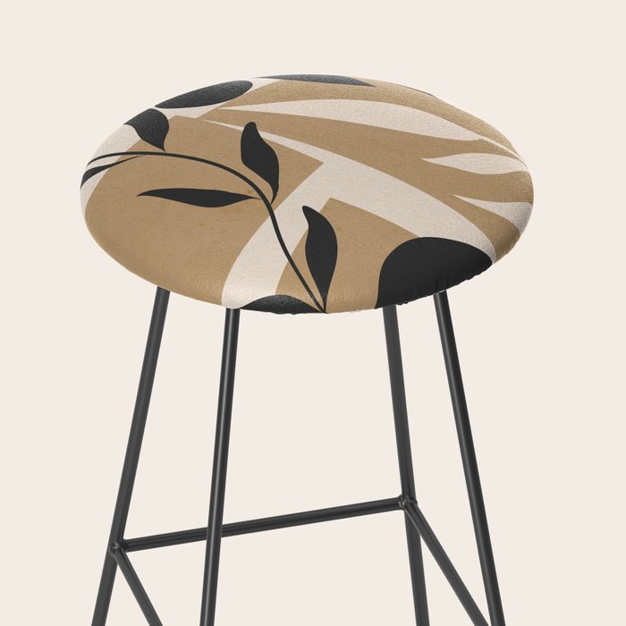 Abstract Foliage 2 Stool Gallery Image 2