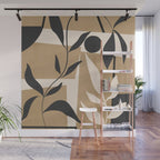 Abstract Foliage 2 Wall Mural Gallery Image 1