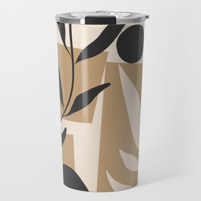 Abstract Foliage 2 Travel Mug Gallery Image 1