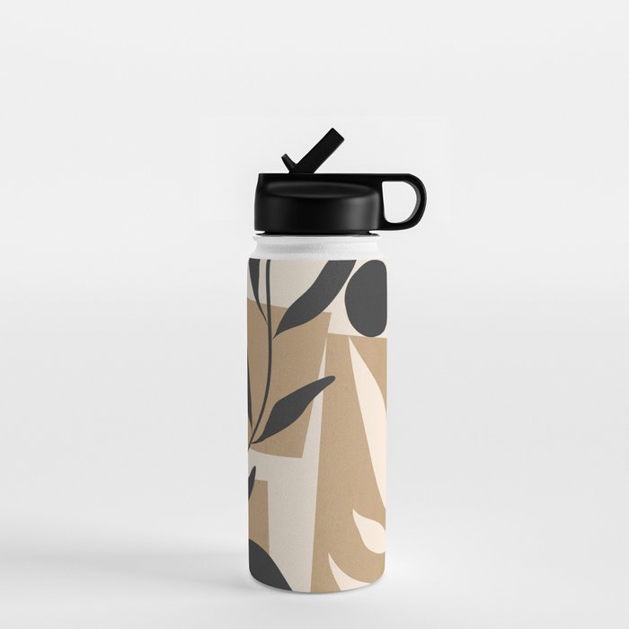 Abstract Foliage 2 Water Bottle Gallery Image 1