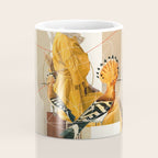 Yellow Echoes of Time Coffee Mug Gallery Image 4