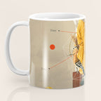 Yellow Echoes of Time Coffee Mug Gallery Image 3