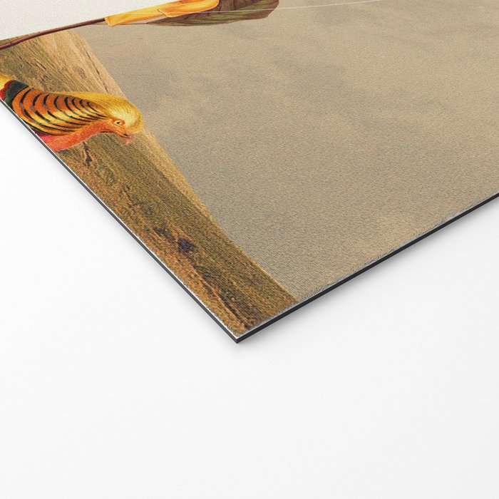 Yellow Echoes of Time Welcome Mat Gallery Image 2