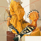 Yellow Echoes of Time Coffee Mug Gallery Image 2