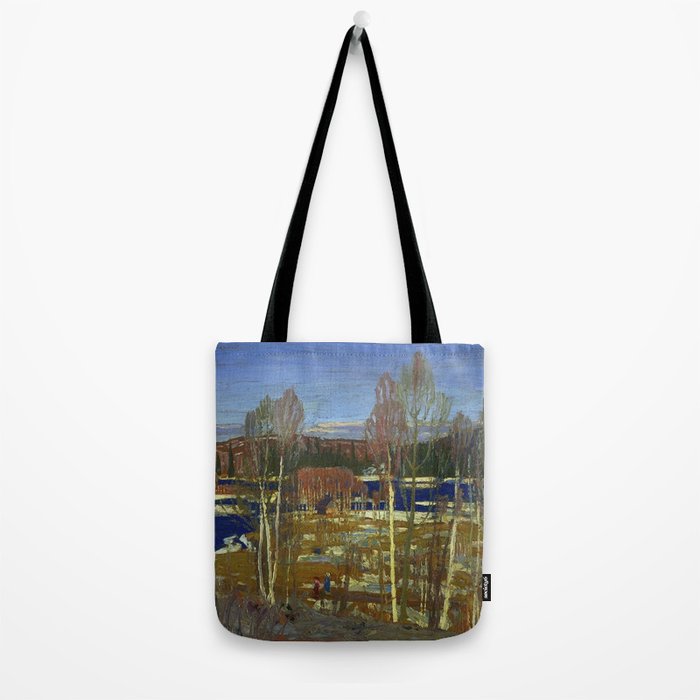 Tom Thomson Larry Dickson's Cabin 1917 Canadian Landscape Artist Tote Bag Gallery Image 2