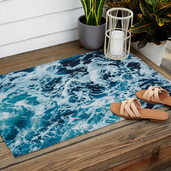 Lovely Seas Outdoor Rug Gallery Image 2