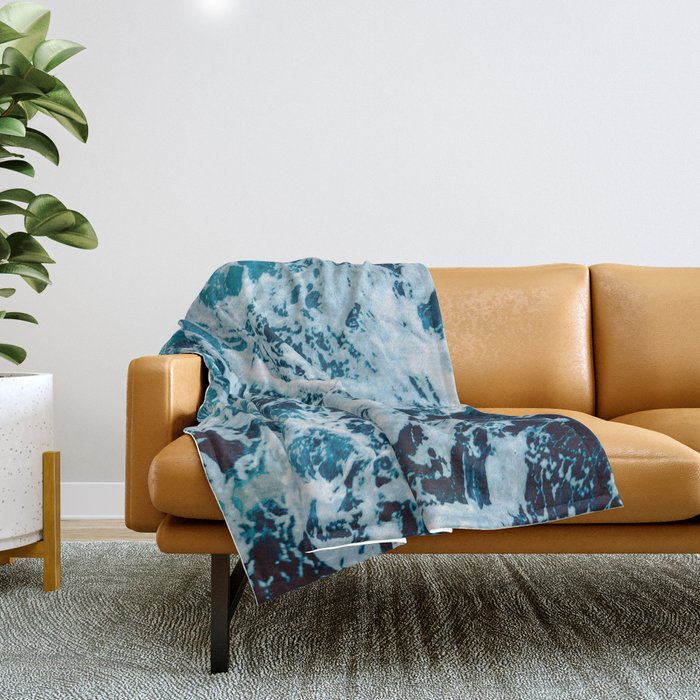Lovely Seas Throw Blanket Gallery Image 1