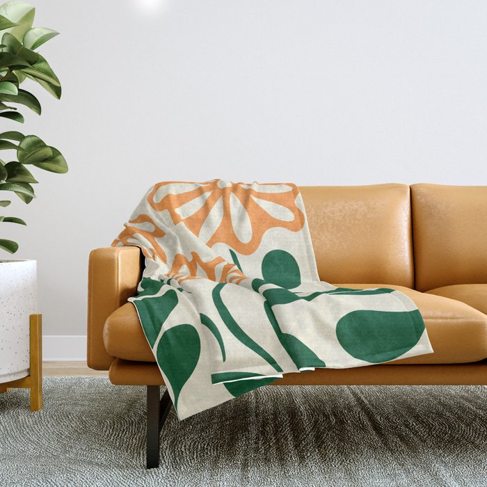 Flower03  Throw Blanket Gallery Image 1