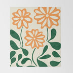 Flower03  Throw Blanket Gallery Image 2