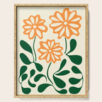 Flower03  Serving Tray Gallery Image 1
