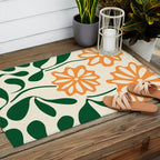 Flower03  Outdoor Rug Gallery Image 2