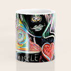 Muscle is Life Street Art Graffiti Love Coffee Mug Gallery Image 4
