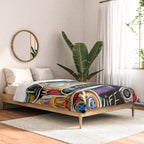 Muscle is Life Street Art Graffiti Love Comforter Gallery Image 2