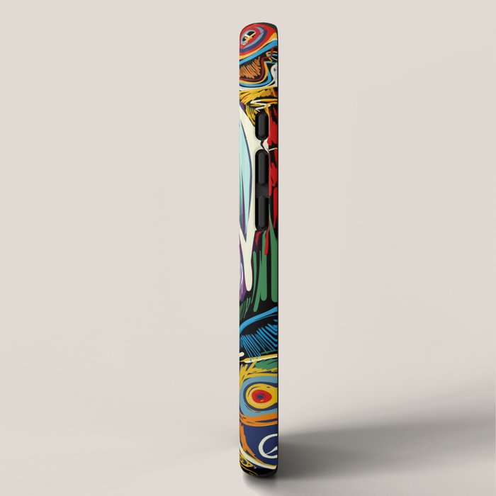 Muscle is Life Street Art Graffiti Love iPhone Case Gallery Image 2