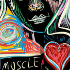 Muscle is Life Street Art Graffiti Love Coffee Mug Gallery Image 2