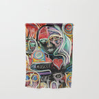Muscle is Life Street Art Graffiti Love Wall Hanging Gallery Image 1