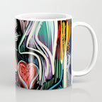 Muscle is Life Street Art Graffiti Love Coffee Mug Gallery Image 1