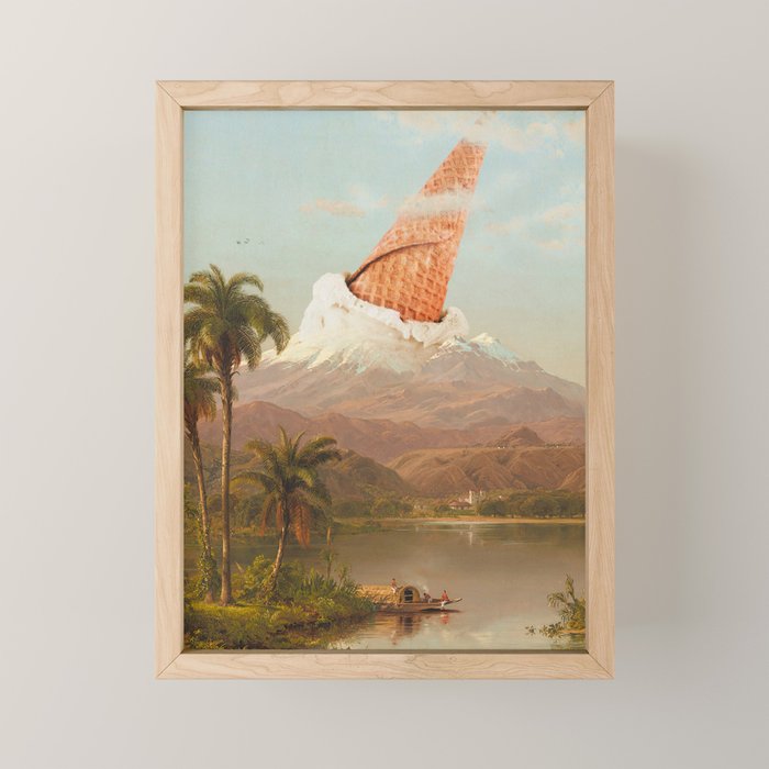 MOUNT VANILLA Mini Art Print Gallery Image 1