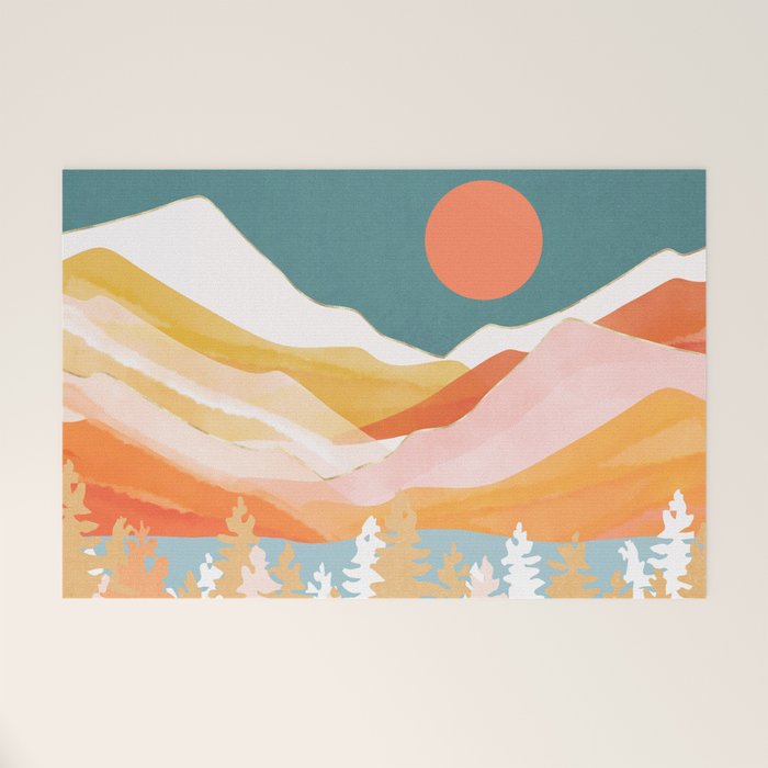 Citrus Mountains Welcome Mat Gallery Image 1