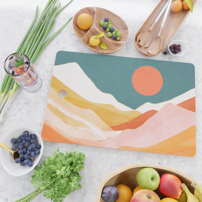 Citrus Mountains Cutting Board Gallery Image 2