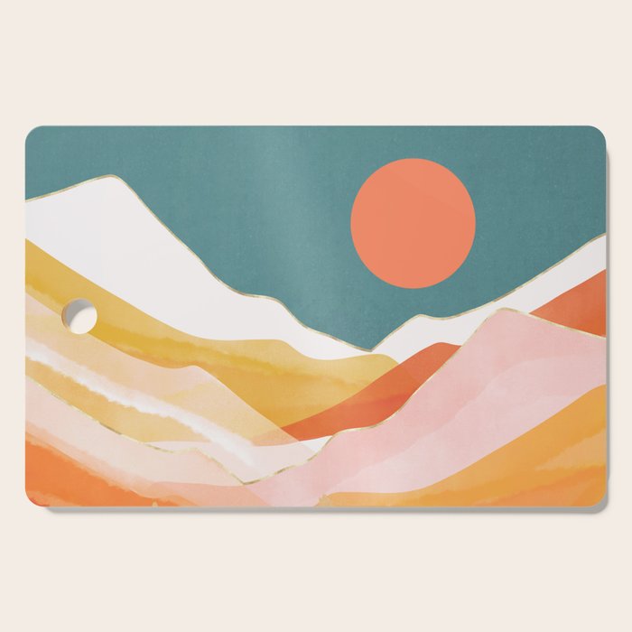 Citrus Mountains Cutting Board Gallery Image 1