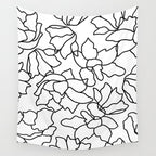 Isla #illustration #drawing Wall Tapestry Gallery Image 4