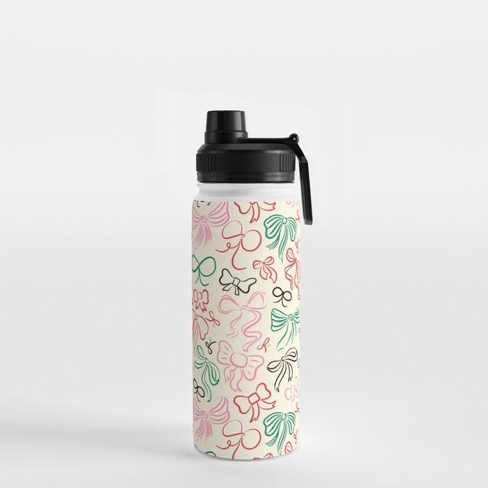 Coquette Holiday Bows Water Bottle Gallery Image 2