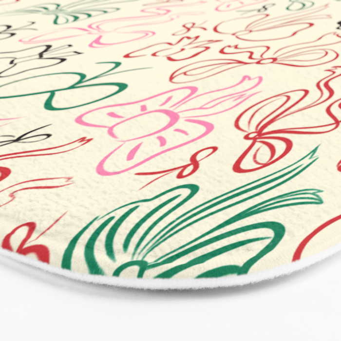 Coquette Holiday Bows Bath Mat Gallery Image 3