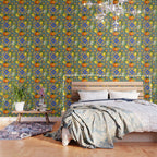 Summer ,Sicilian tiles ,citrus,oranges,majolica,lemons ,Mediterranean  Wallpaper Gallery Image 3
