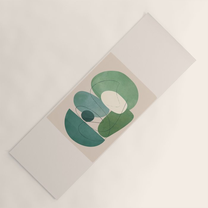 Floating Abstraction 7 Yoga Mat Gallery Image 1