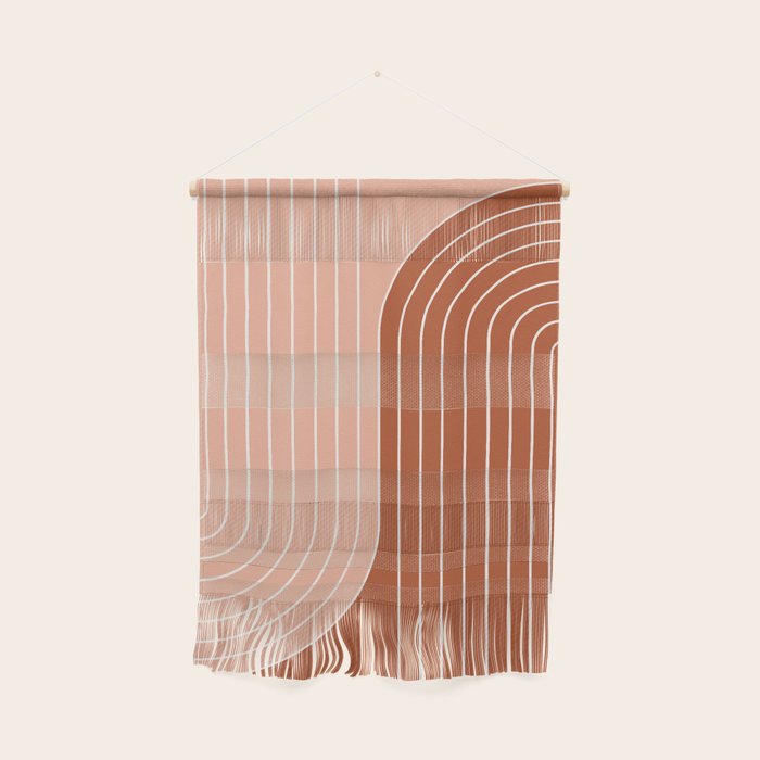 Two Tone Line Curvature XXIX Wall Hanging Gallery Image 1