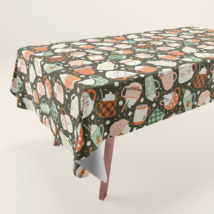 Christmas Cocoa Tablecloth Gallery Image 1