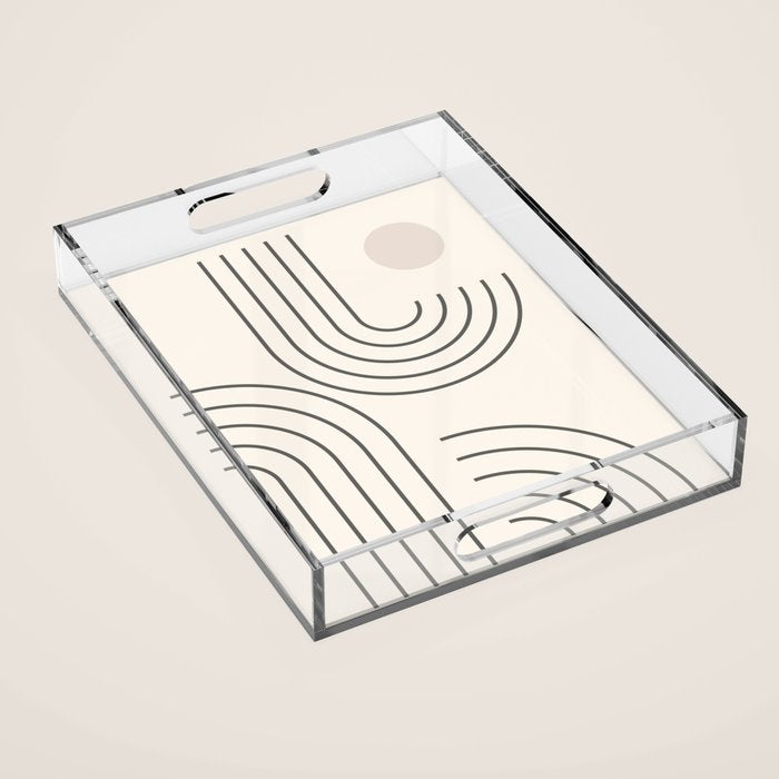 Minimalist #4 Acrylic Tray Gallery Image 1