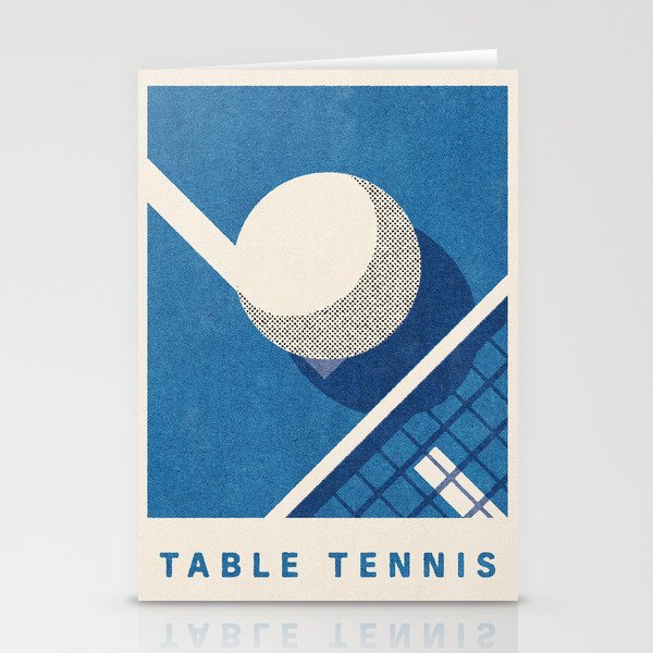 BALLS - Table Tennis - Summer Games Stationery Card Gallery Image 2