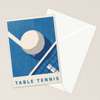 BALLS - Table Tennis - Summer Games Stationery Card Gallery Image 2
