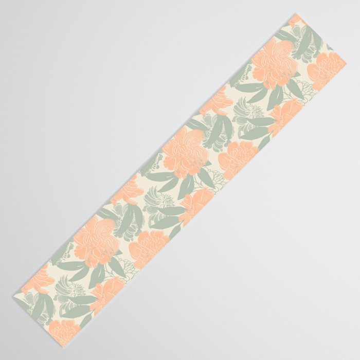 Modern floral blooms P3 Table Runner Gallery Image 3