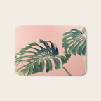 Monstera Blush Bath Mat Gallery Image 1