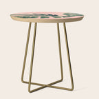 Monstera Blush Side Table Gallery Image 1