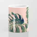 Monstera Blush Coffee Mug Gallery Image 4