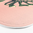 Monstera Blush Bath Mat Gallery Image 3