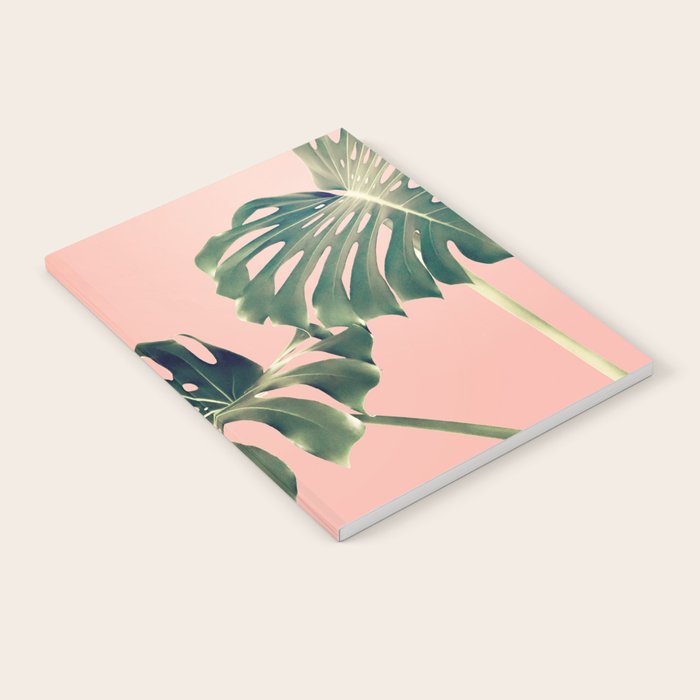 Monstera Blush Notebook Gallery Image 2